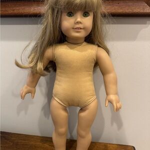 American Girl Doll JLY 6 Blonde Doll with Green Eyes